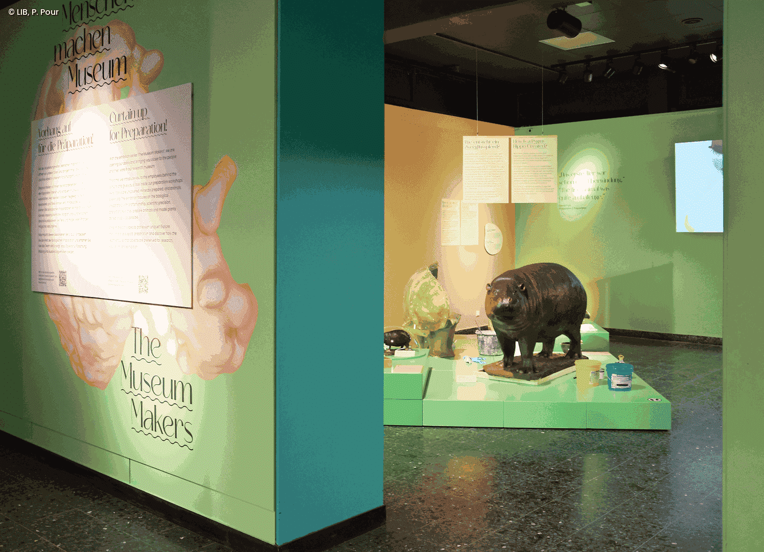 Totale der Sonderausstellung "Menschen machen Museum"